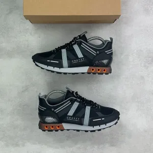 Cruyff Inter Lace Montserrat Black/Grey/Orange Trainer