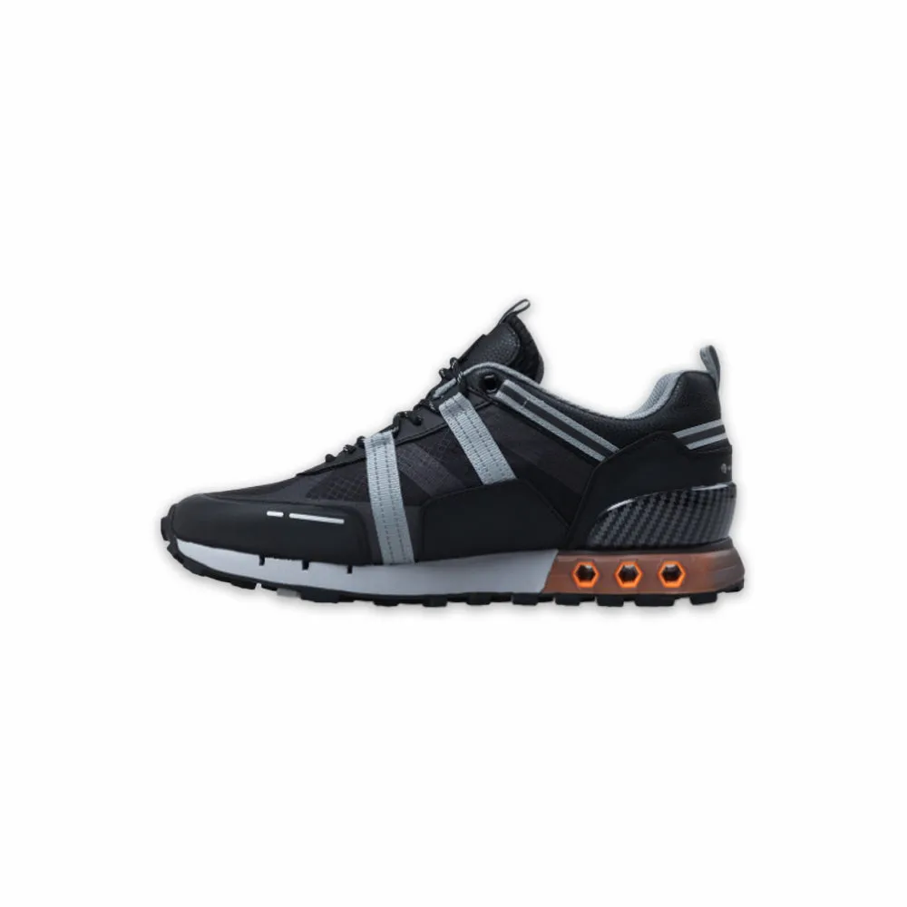 Cruyff Inter Lace Montserrat Black/Grey/Orange Trainer