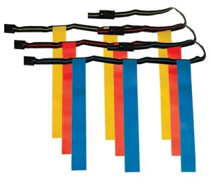 Deluxe 3-Flag Rip-Off Flag Football Belts