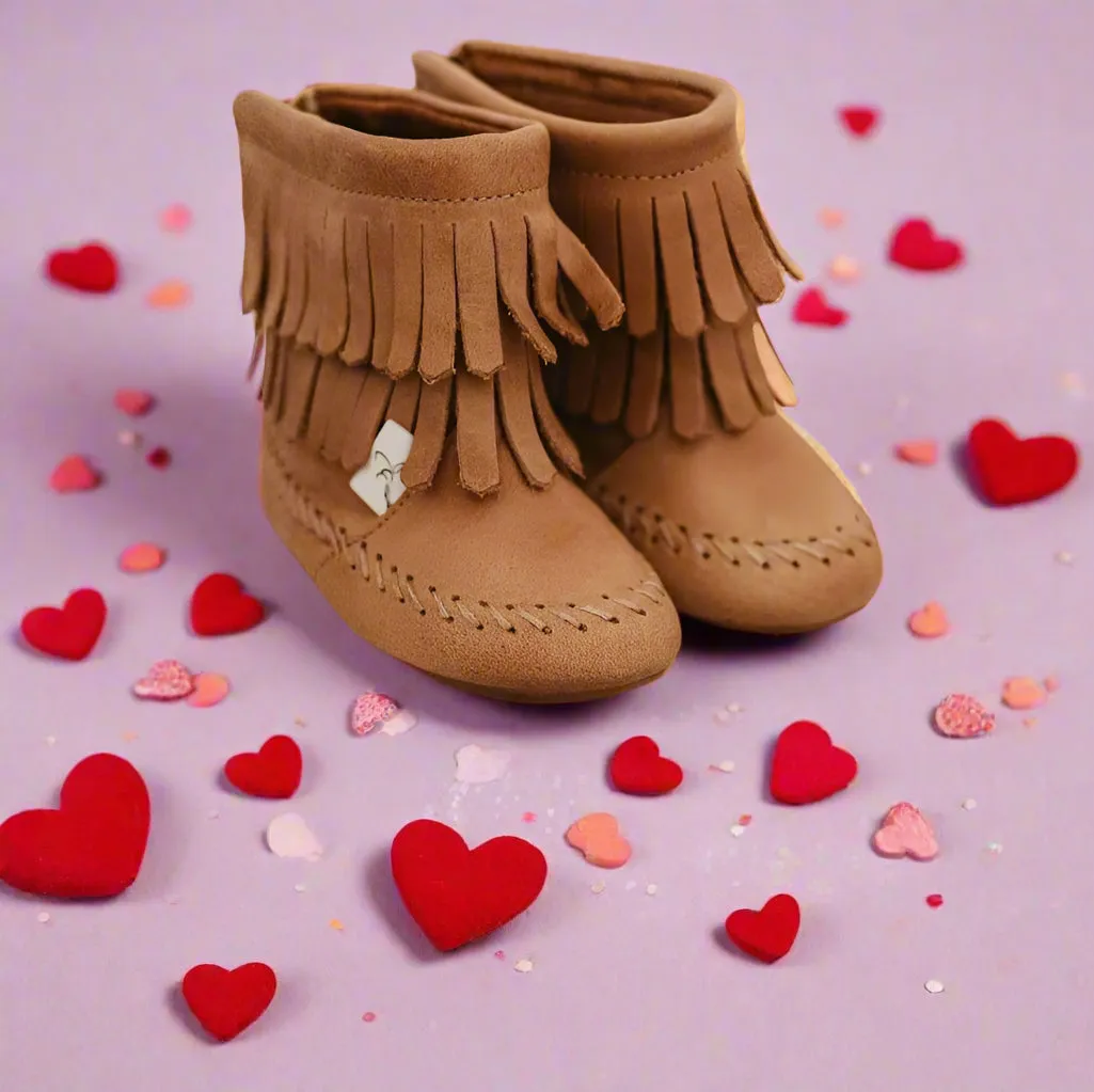 Desert Sand Cozy Boot {Premium Leather}