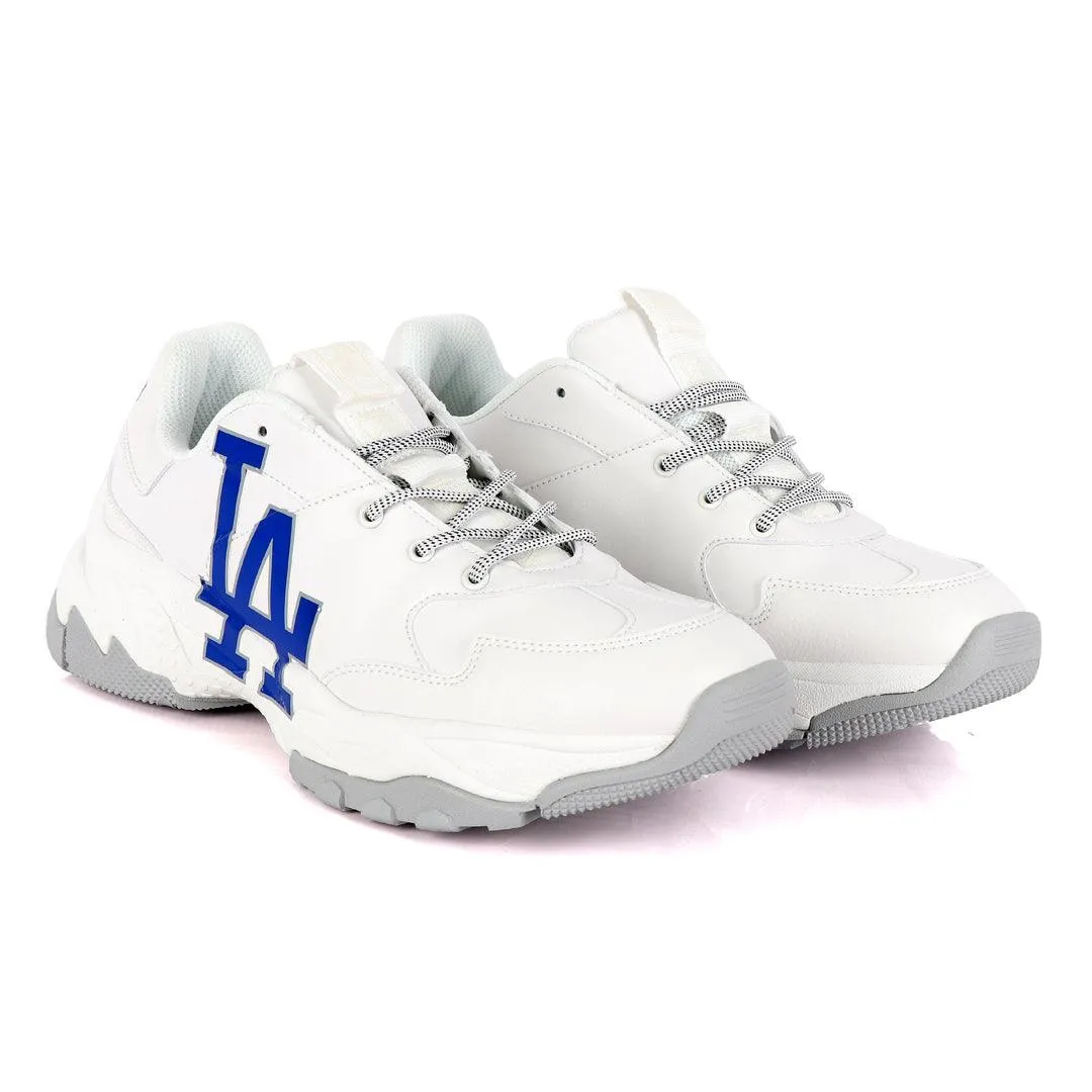 Dodgers Big Ball Chunky Lakers White Sneakers