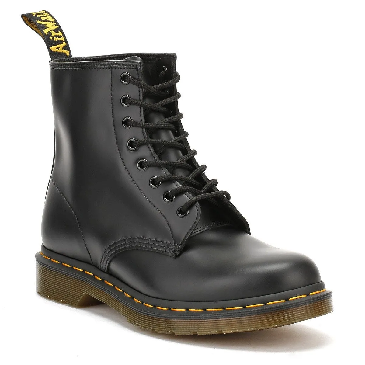 Dr. Martens 1460 Smooth Mens Black Leather Boots