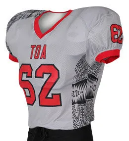 Dynamic Team Sports Tribal Custom Sublimated Raglan Football Jersey