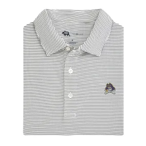 East Carolina Birdie Stripe Performance Polo