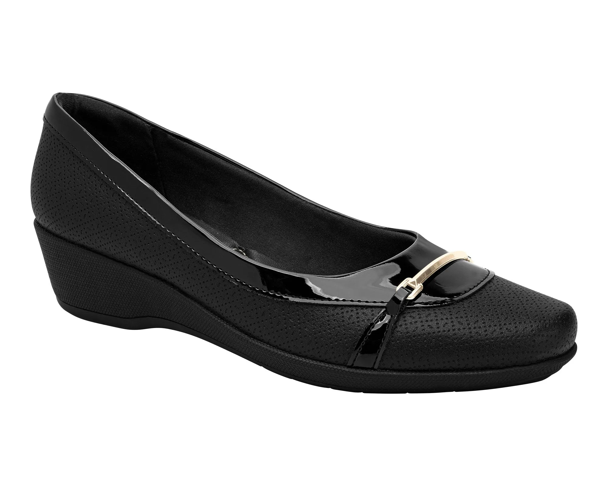 Elegant Black Wedge Business Shoe by Piccadilly – The Ultimate Combination of Sophistication and Comfort Piccadilly Ref: 143211-001