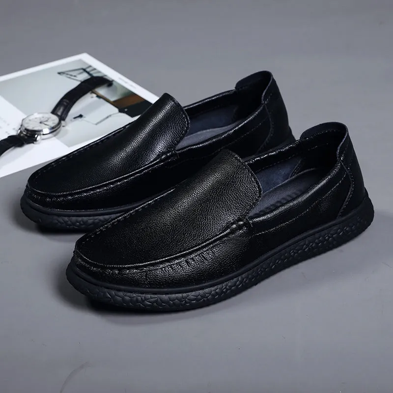 Elegant CrocTex Slip-On Loafers