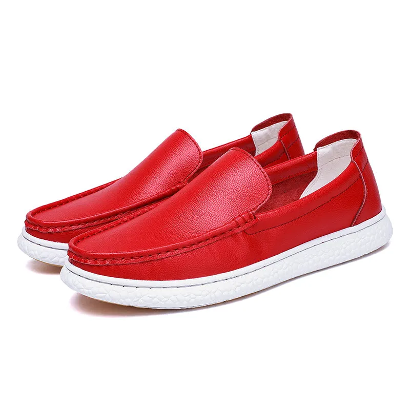 Elegant CrocTex Slip-On Loafers