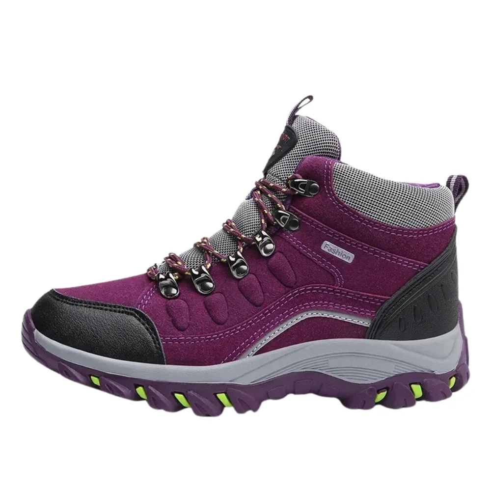 Evangeline - Women's warm mountain shoes - water resistant - reinforced ankle support - non-slip