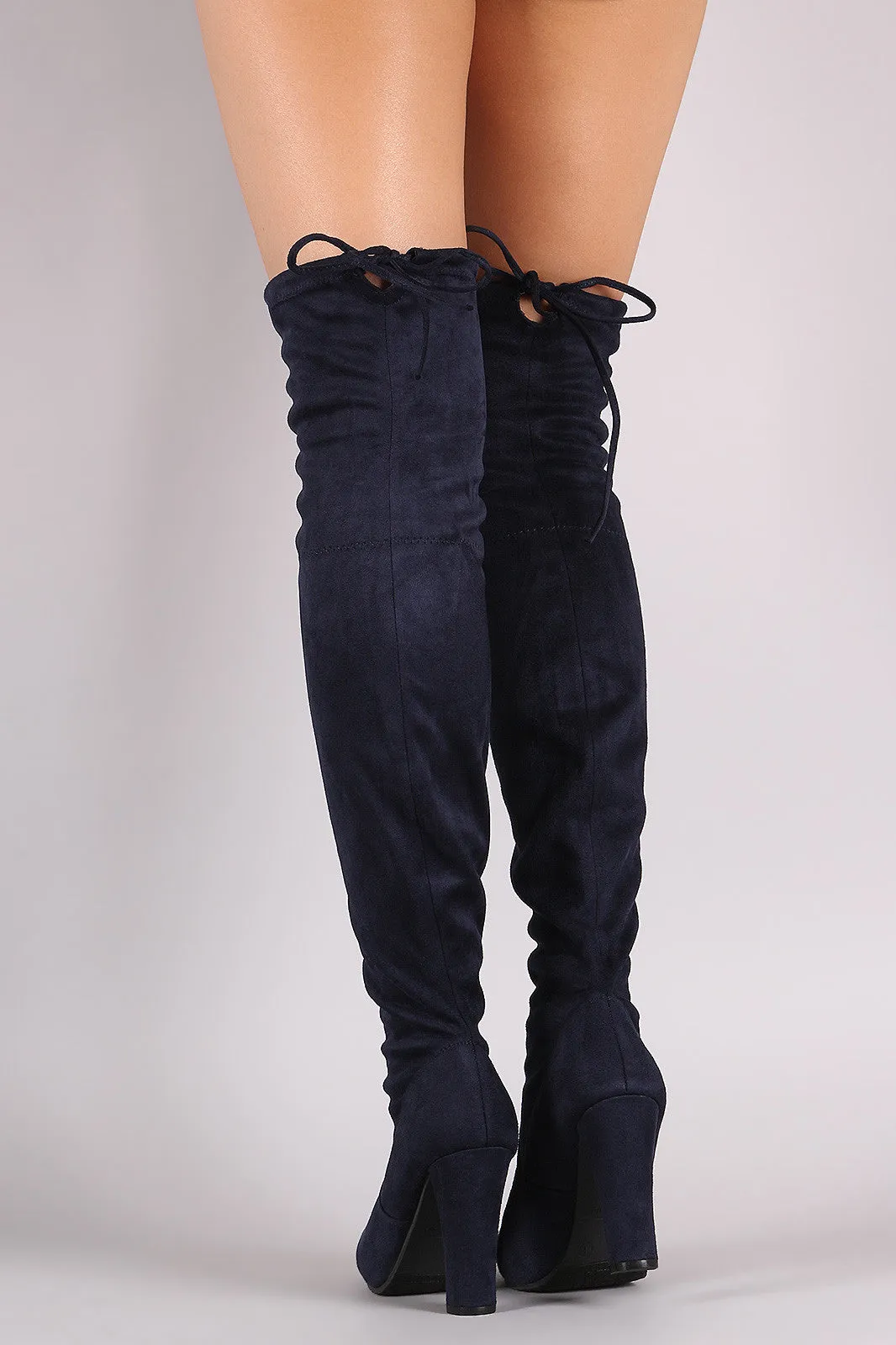 Fanny - Drawstring  Heeled Boots