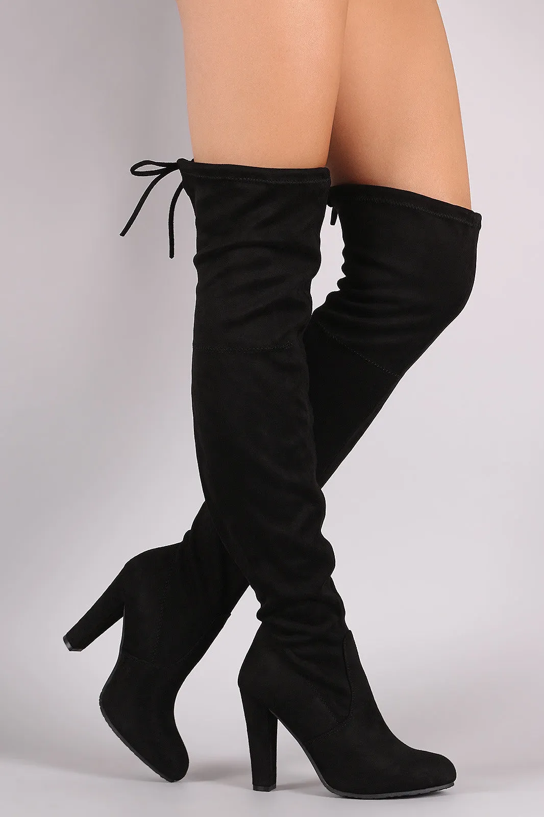 Fanny - Drawstring  Heeled Boots