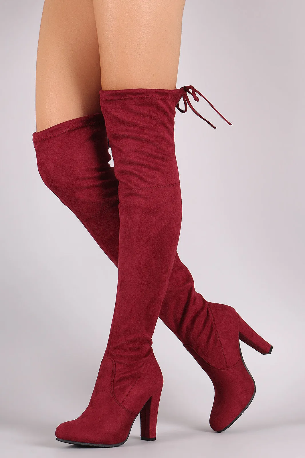 Fanny - Drawstring  Heeled Boots