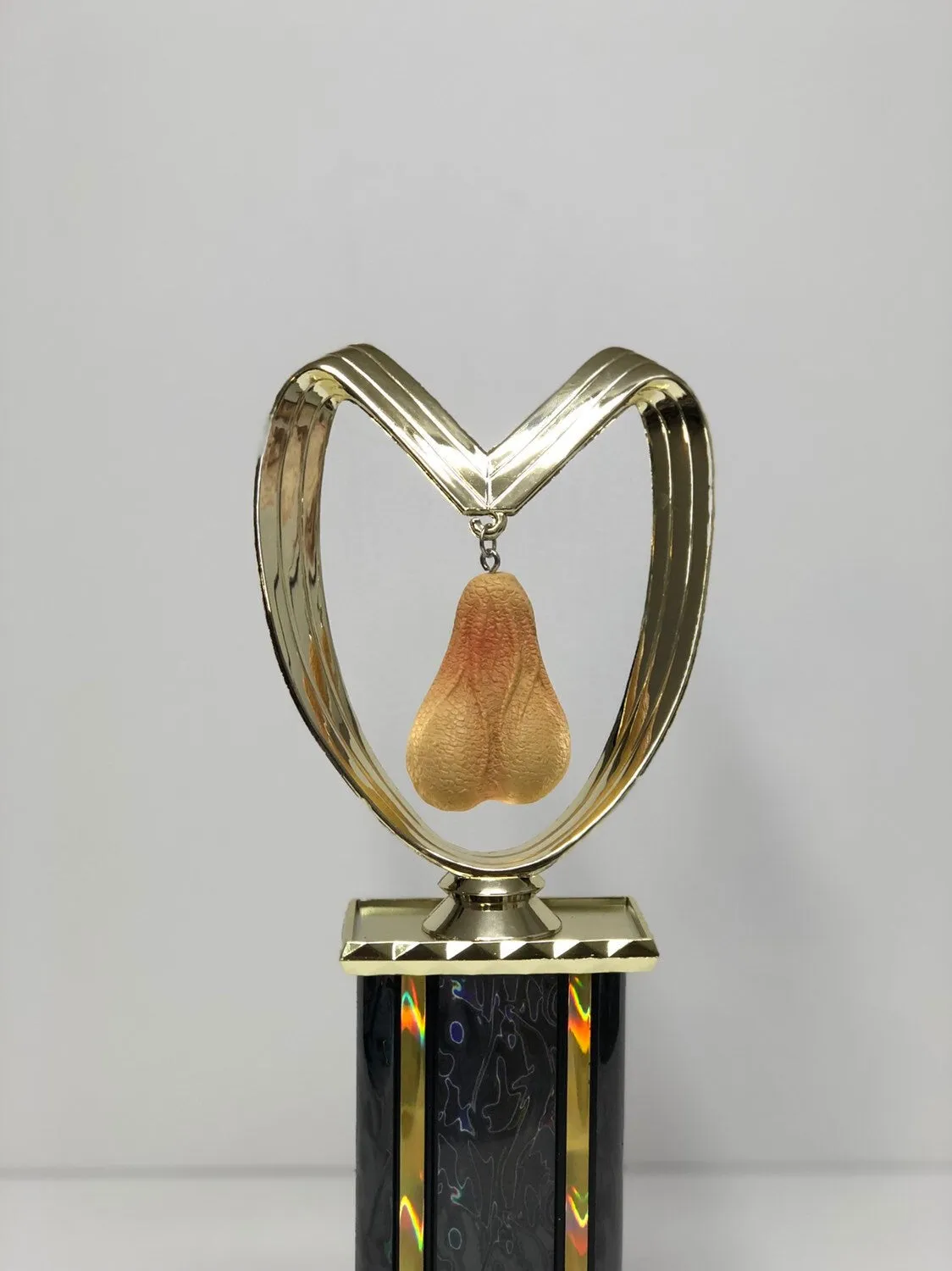 Fantasy Football Funny Trophy Sacko You Suck Balls Loser Trophy Last Place FFL Trophy You Suck HAIRY Balls Adult Humor Gag Gift Testicle