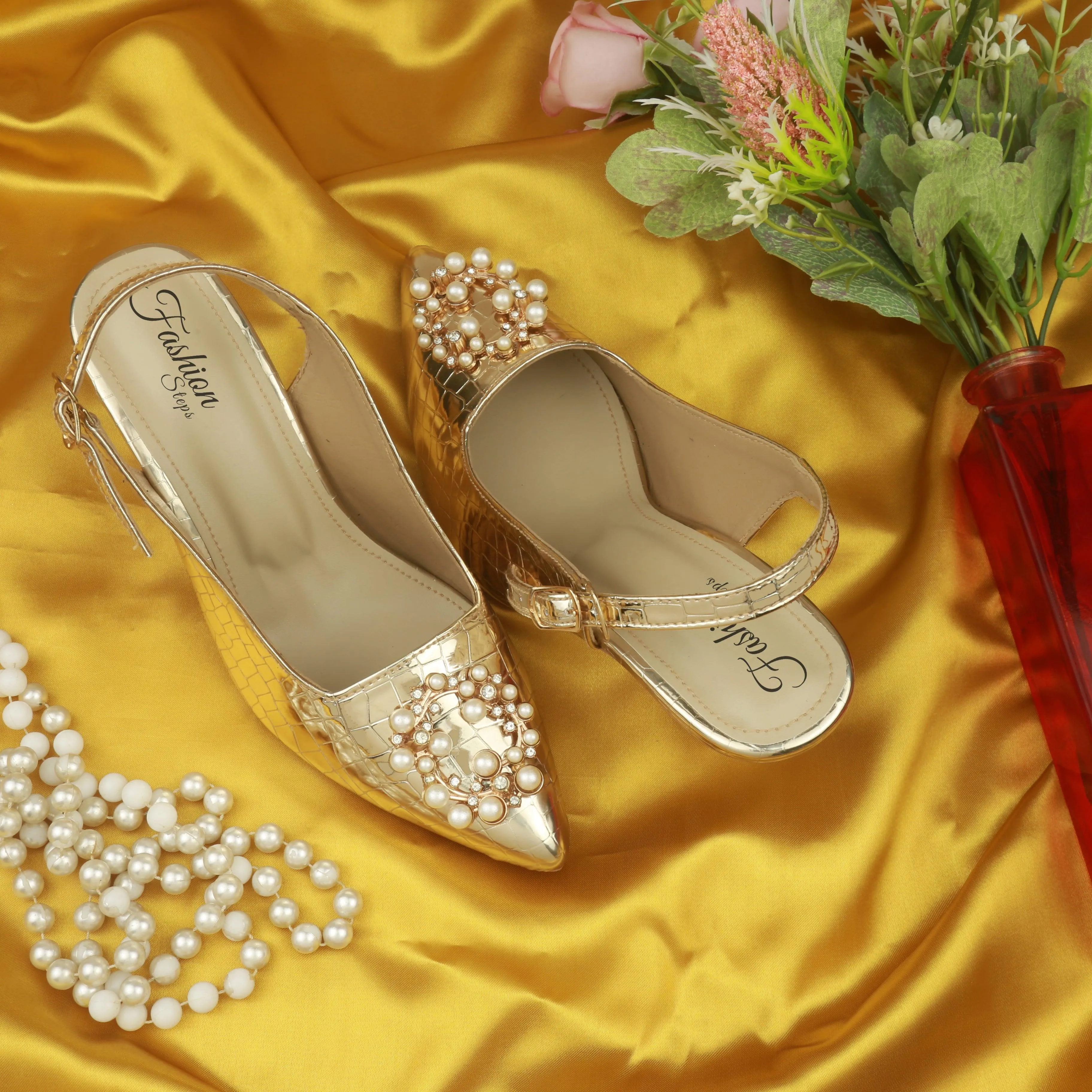 FASHION GOLD  SANDAL