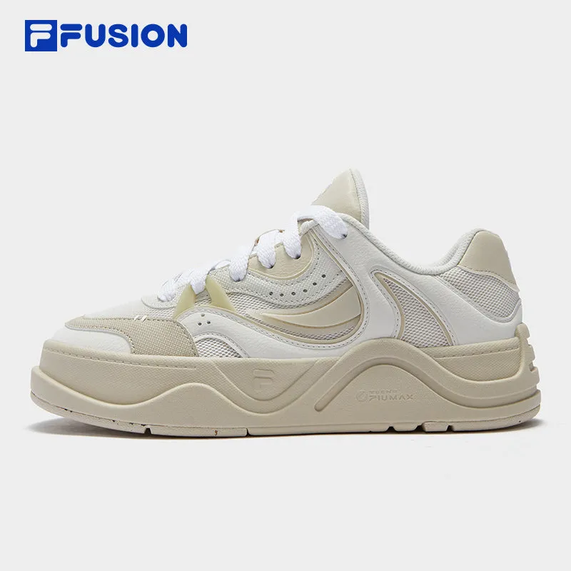 FILA FUSION 50-50 Women Skate Shoes (White / Brown)