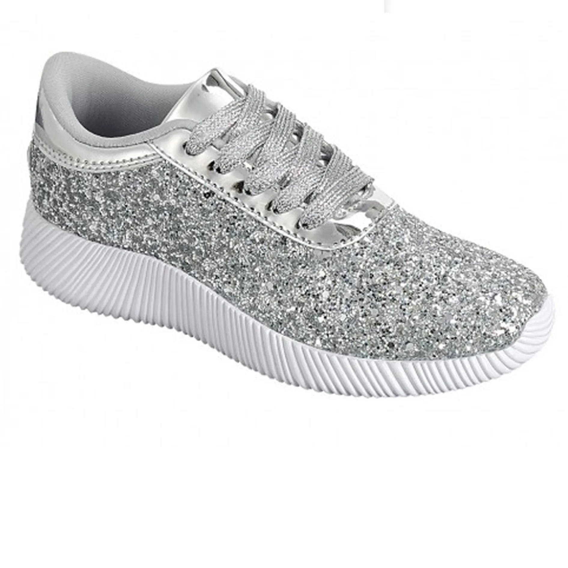 Forever Fashion Glitter Tennis Shoes (Adult Sizes)