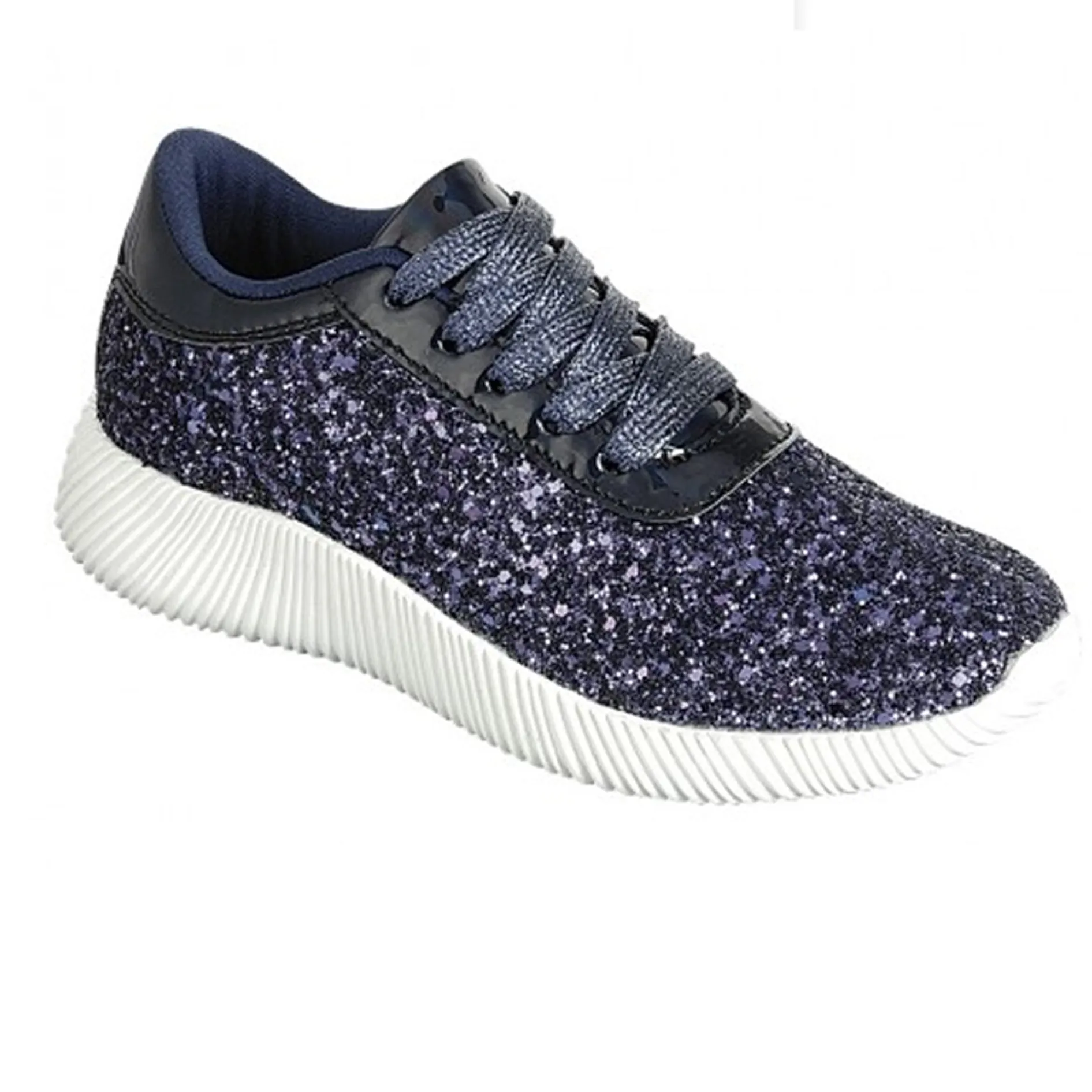 Forever Fashion Glitter Tennis Shoes (Adult Sizes)