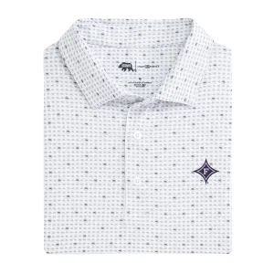 Furman Tour Logo Printed Performance Polo