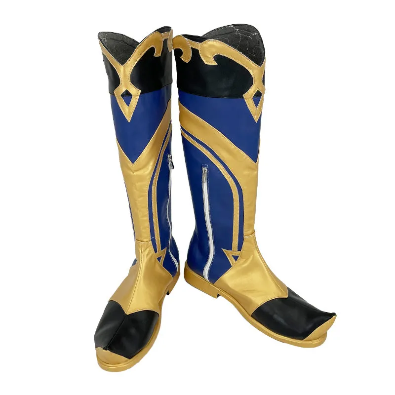 Genshin Impact Kaeya Sailwind Shadow New Skin Shoes Cosplay Boots