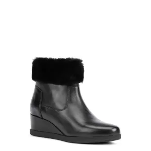 Geox Anylla Wedge Ankle Boots