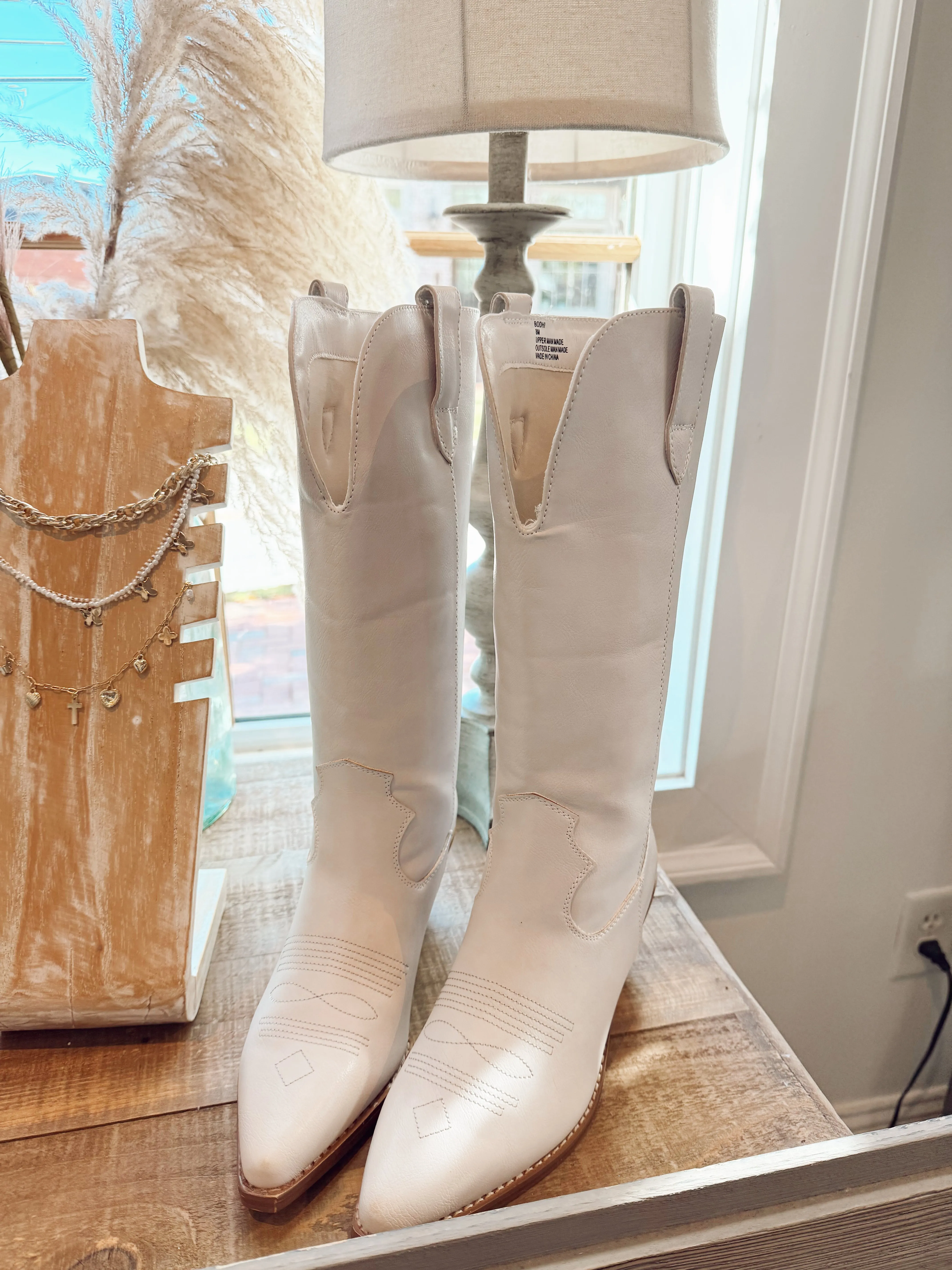 Giddy-Up Glam Cowgirl Boots