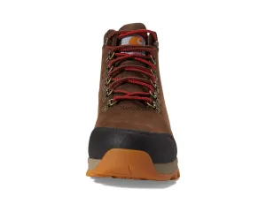 Gilmore Waterproof 5" Alloy Toe Work Hiker Carhartt Boots, Brown