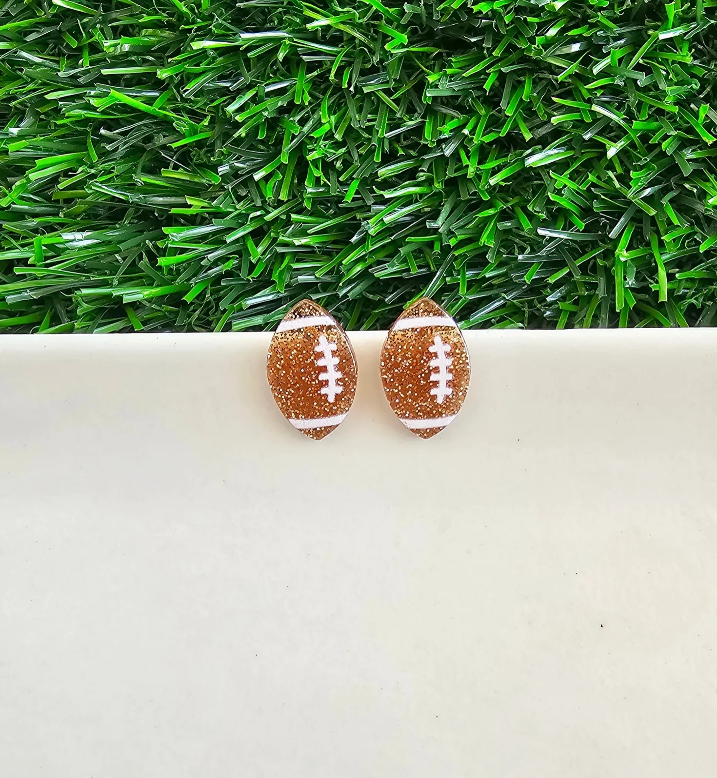 Glitter Football Studs