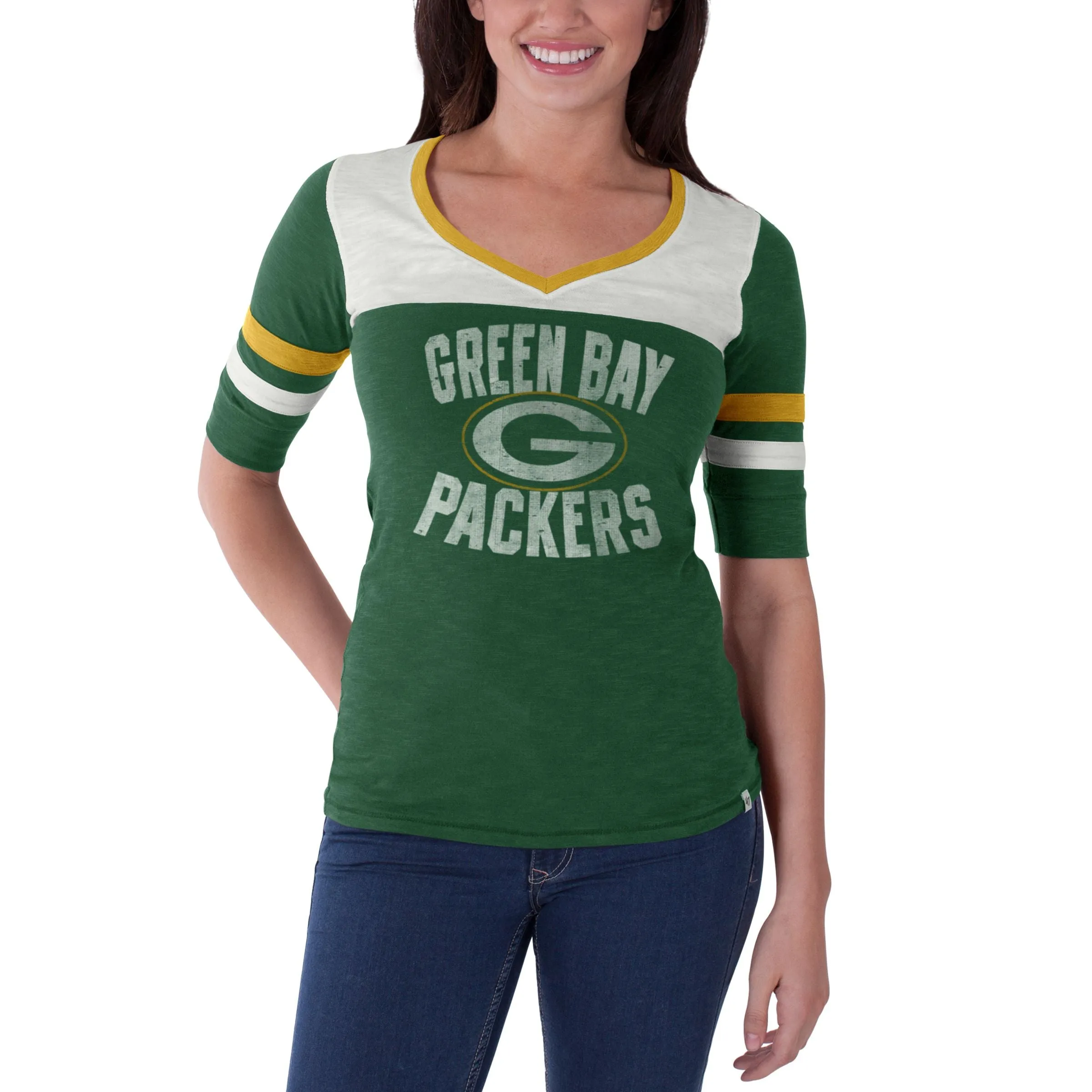 Green Bay Packers Pine Gameday Debut Women's Shirt