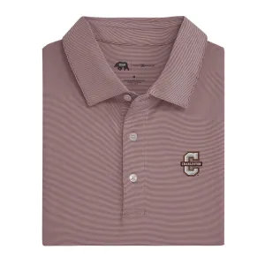 Hairline Stripe College Of Charleston Performance Polo