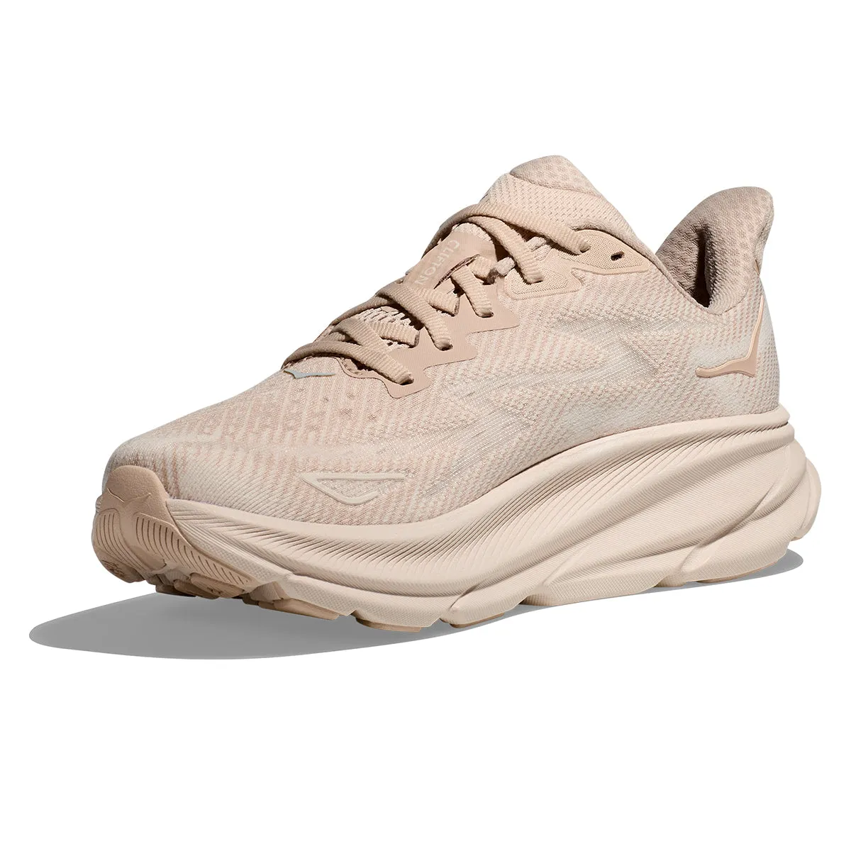 Hoka Clifton 9 Womens | Shifting Sand / Eggnog