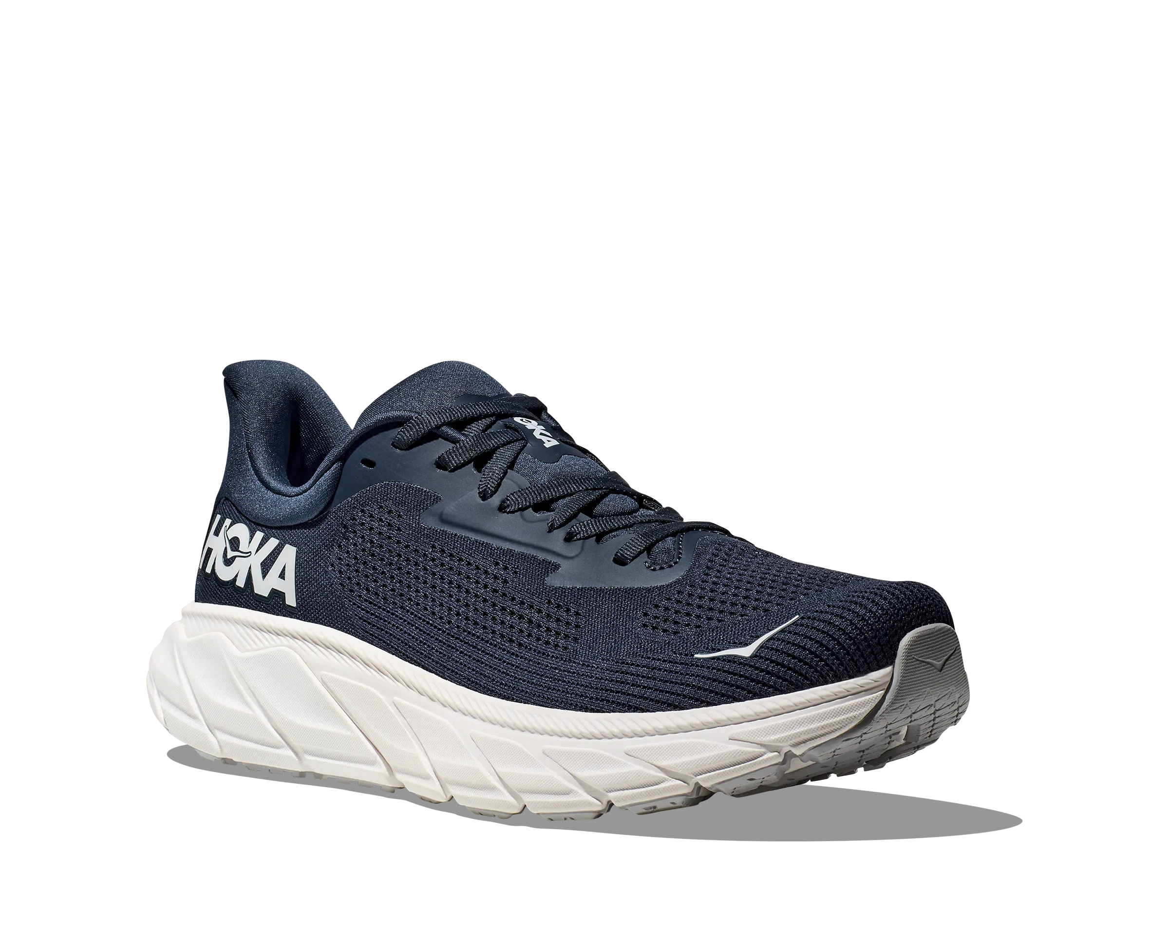 Hoka Mens Trainer Arahi 7 Outer Space/White