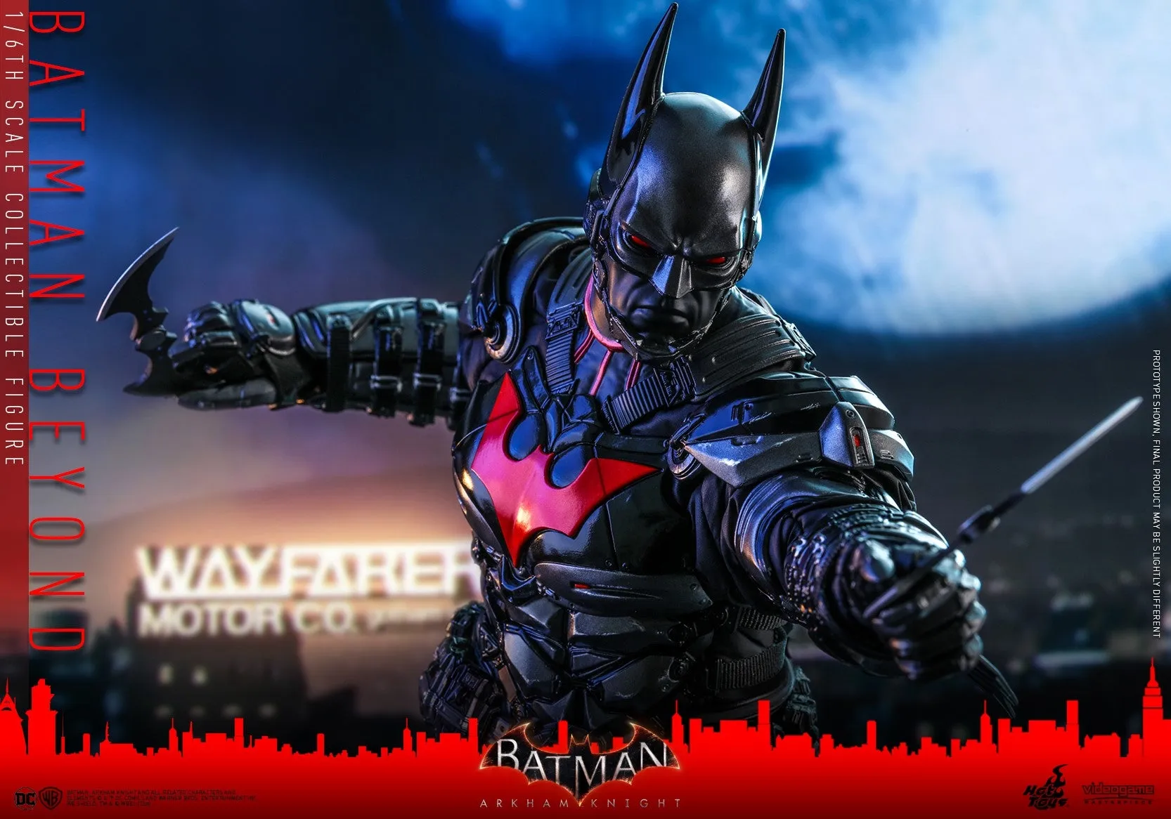 Hot Toys - VGM39 - Batman: Arkham Knight - 1/6th scale Batman Beyond Collectible Figure