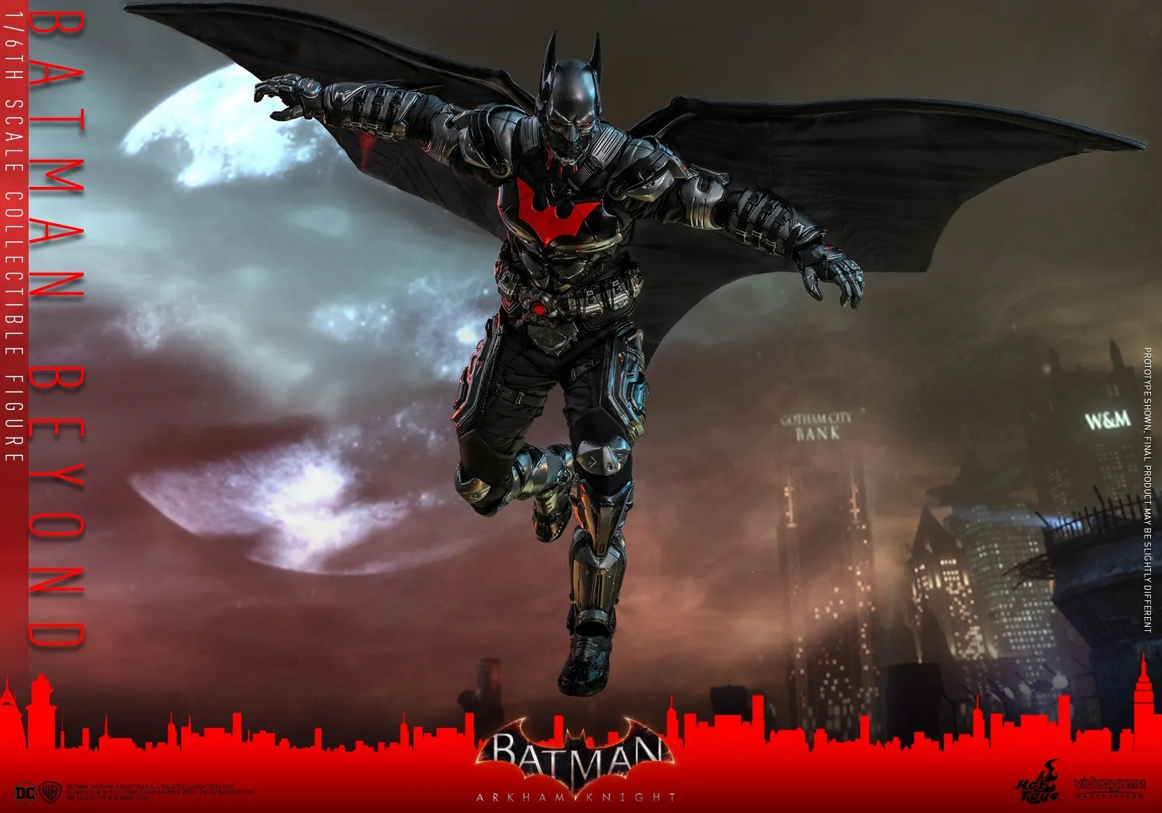 Hot Toys - VGM39 - Batman: Arkham Knight - 1/6th scale Batman Beyond Collectible Figure