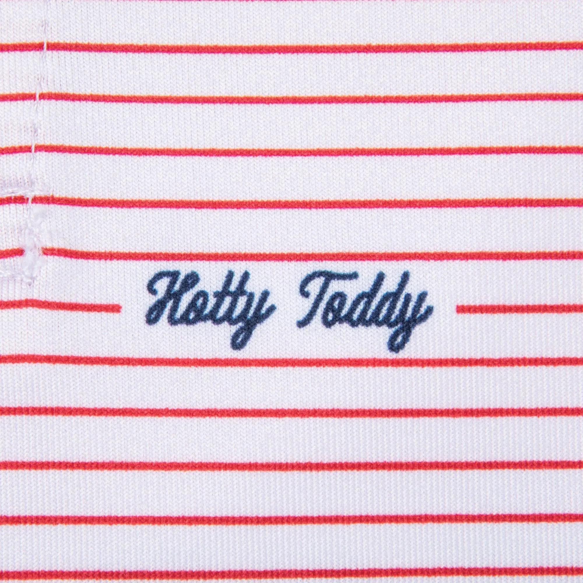 Hotty Toddy Script Stripe Performance Polo