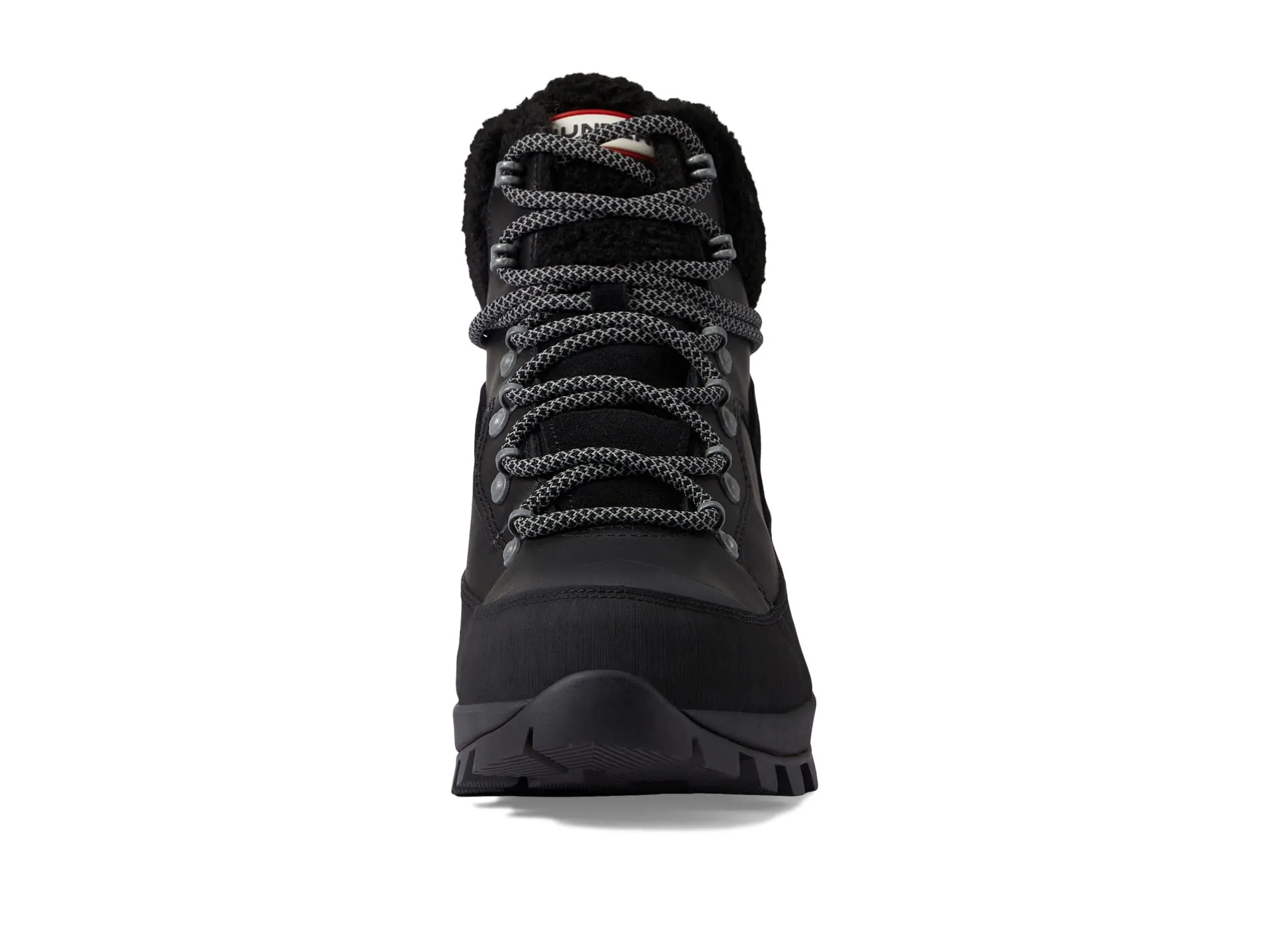 Hunter Explorer Leather Boot, black