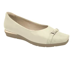 Indulge in pure comfort and elegance with these Piccadilly Therapy Business Wedge Shoes Ref: 147305-05 Off-White