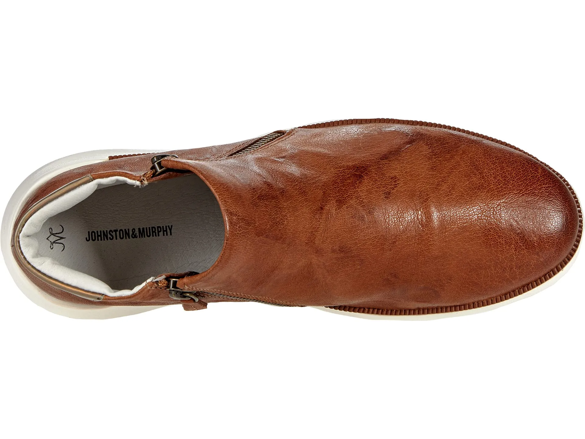 Johnston & Murphy Emery Zip Bootie