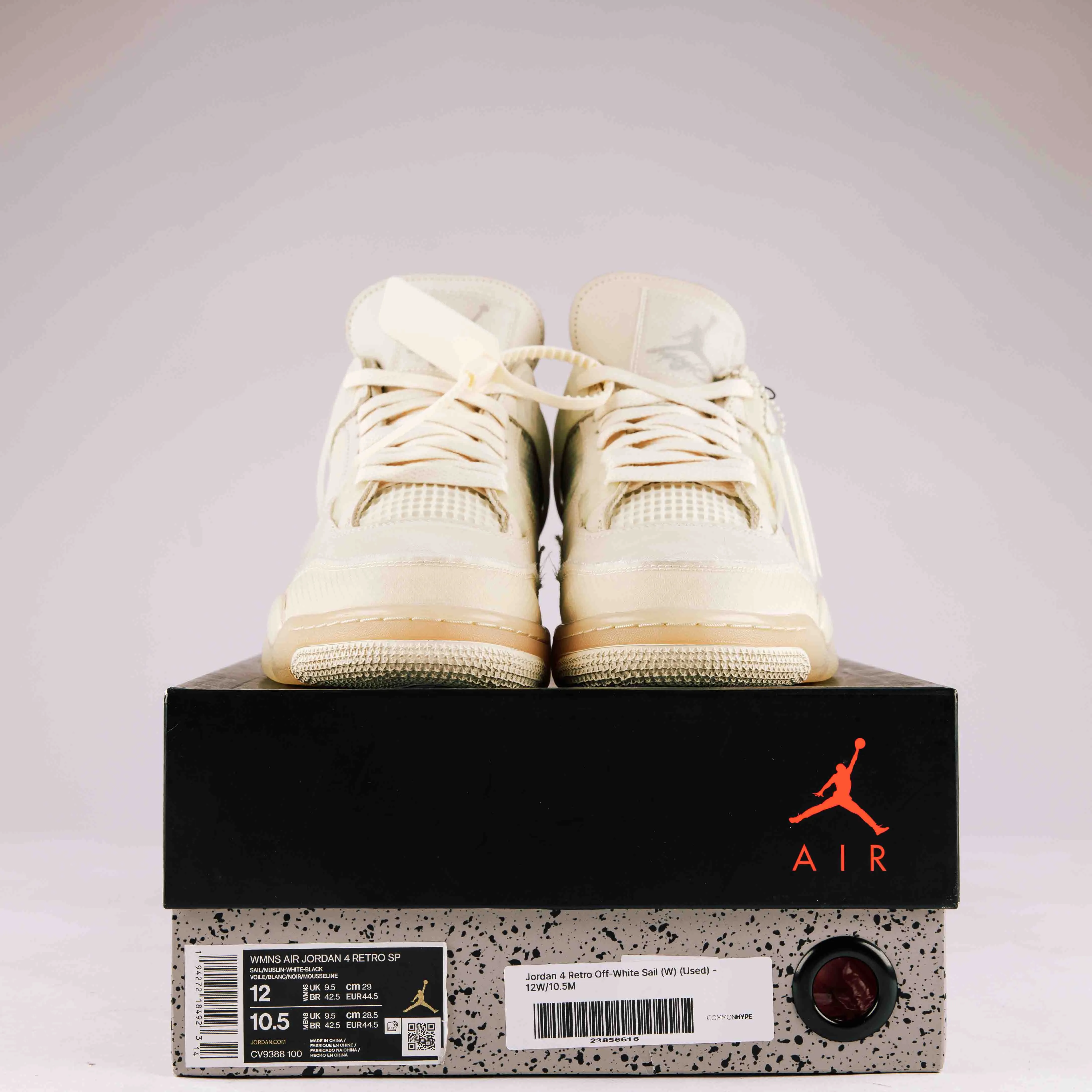 Jordan 4 Retro Off-White Sail (W) - Used - 0170