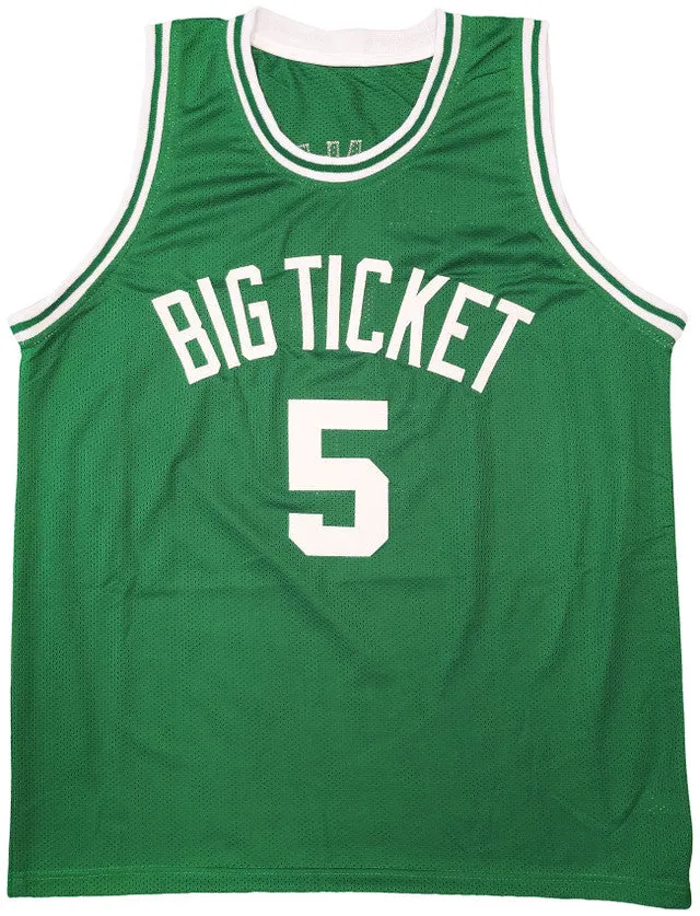 Kevin Garnett Boston Signed Green Basketball Jersey BAS