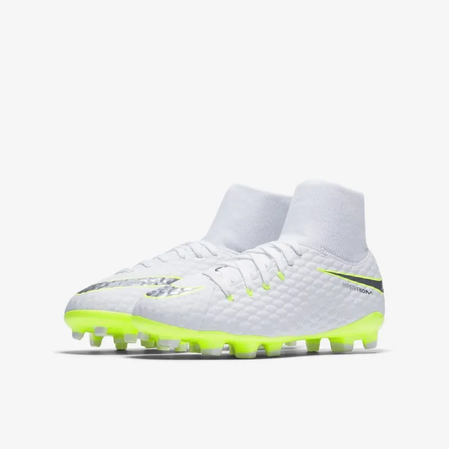 Kids' Nike Jr. Hypervenom Phantom 3 Academy Dynamic Fit FG