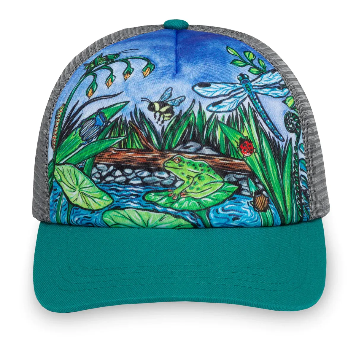 Kids Trucker Hat Pond Party