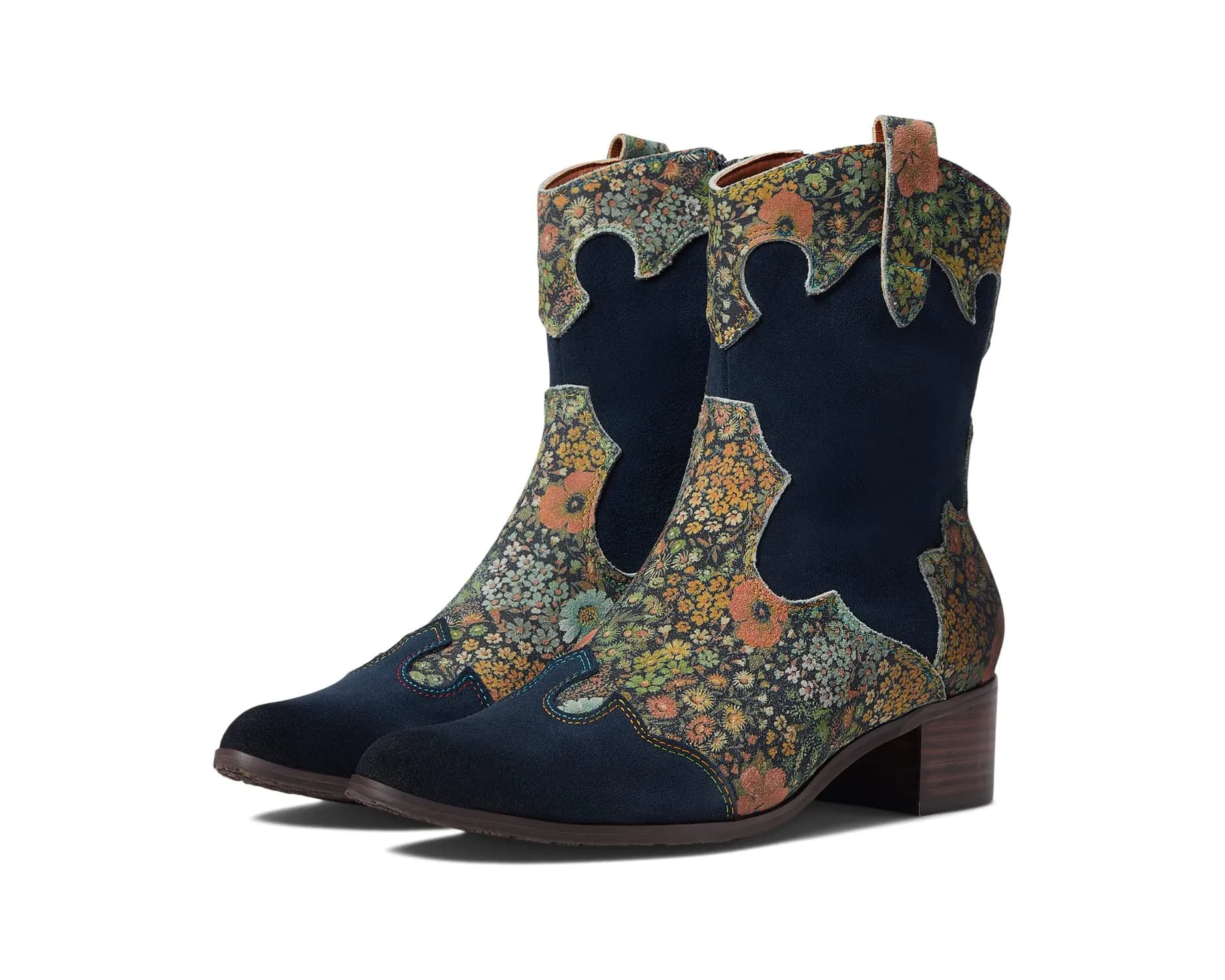 Lady Luck L'Artiste by Spring Step boots, blue