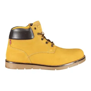 Levi's Yellow Leather Men Boot