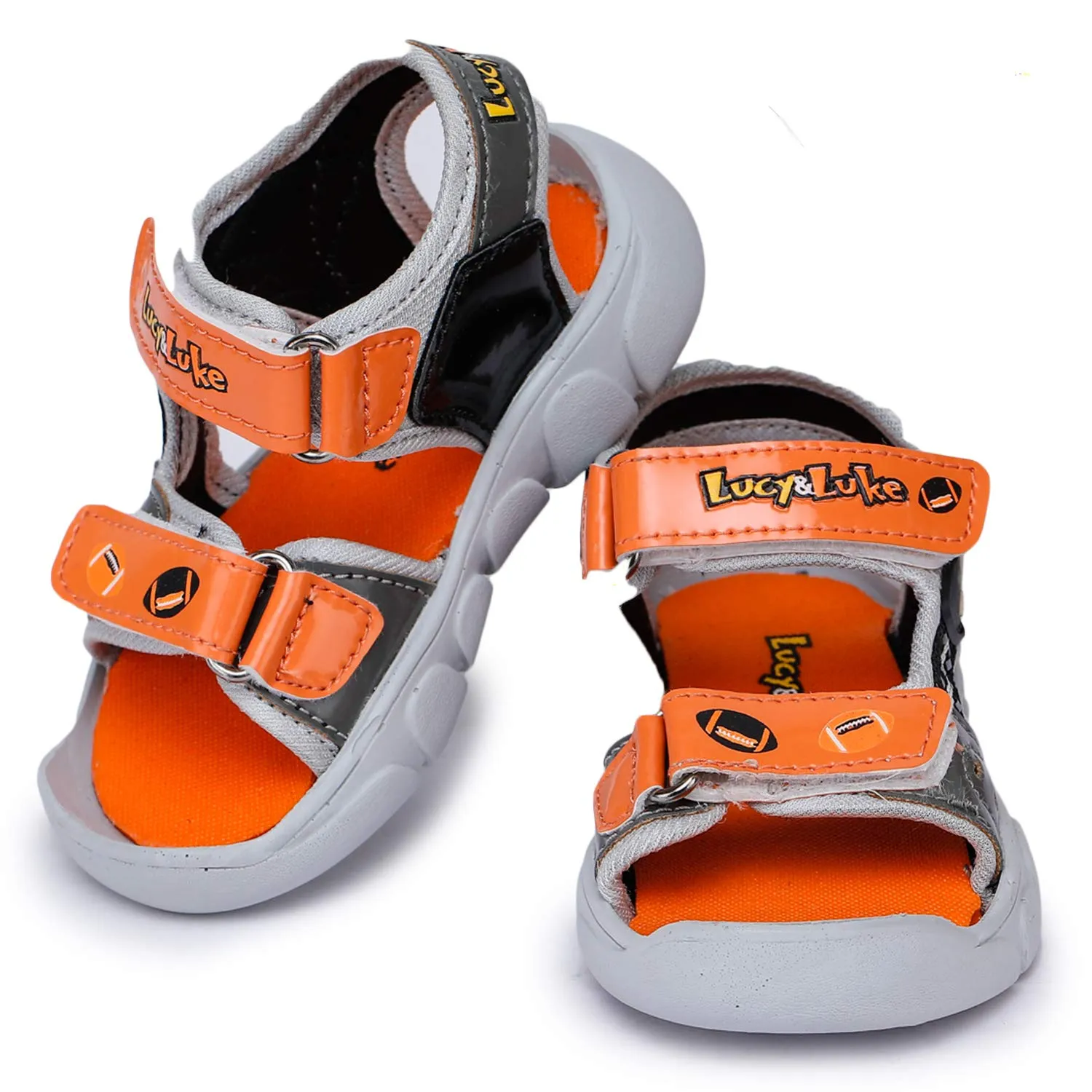 Liberty Flynn-11 Orange Outdoor Sandals - 10 Kids UK (28 EU) (80450011)