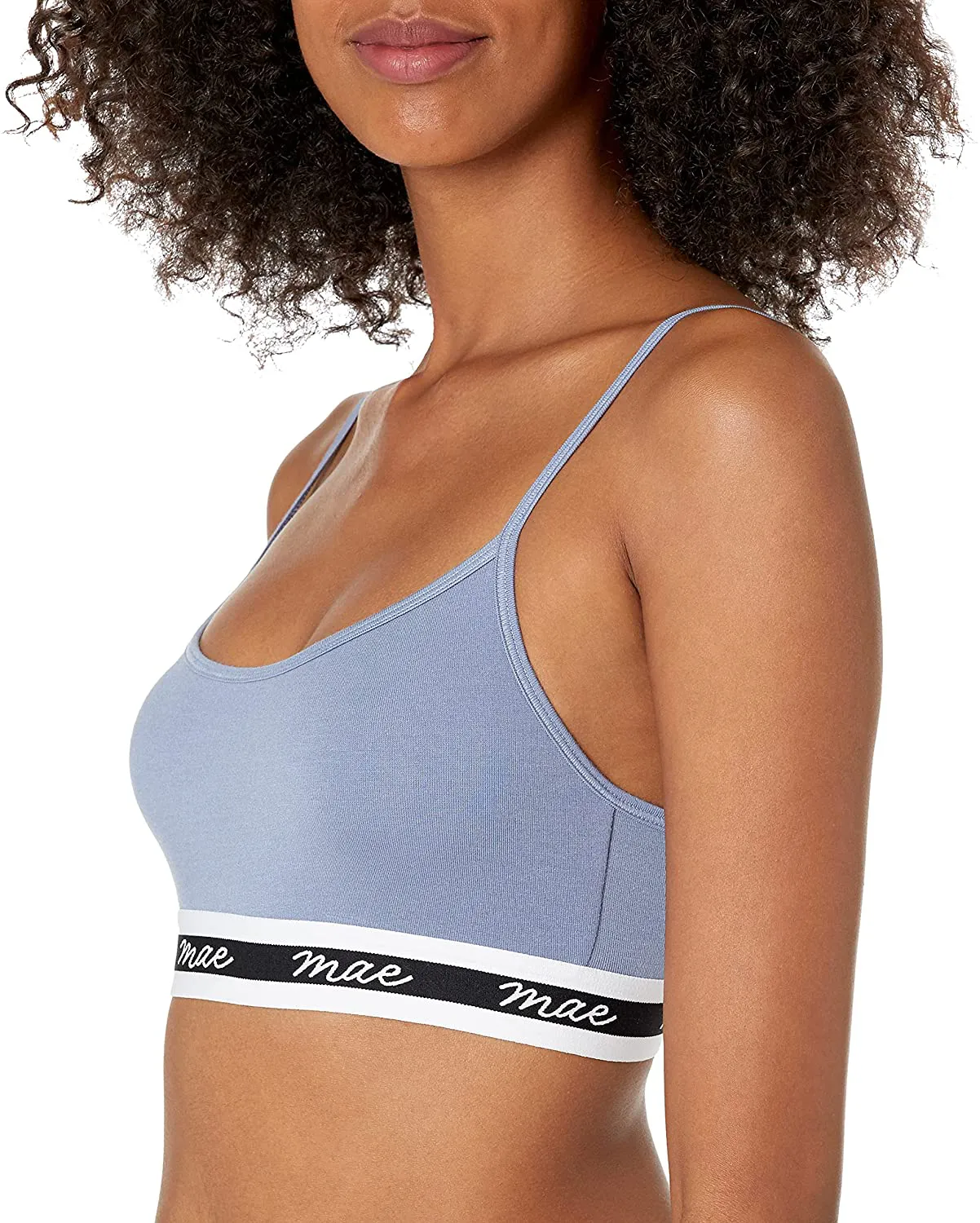 Mae Women's Pullover Modal Matte Logo Elastic Bralette