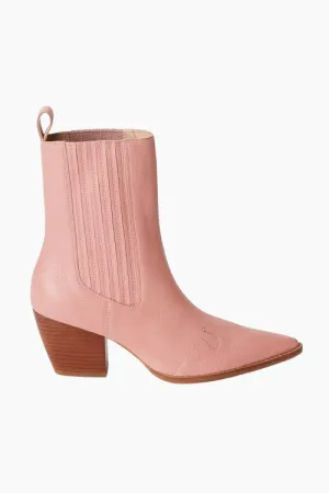 Matisse Collins Ankle Booties in Flamingo Pink