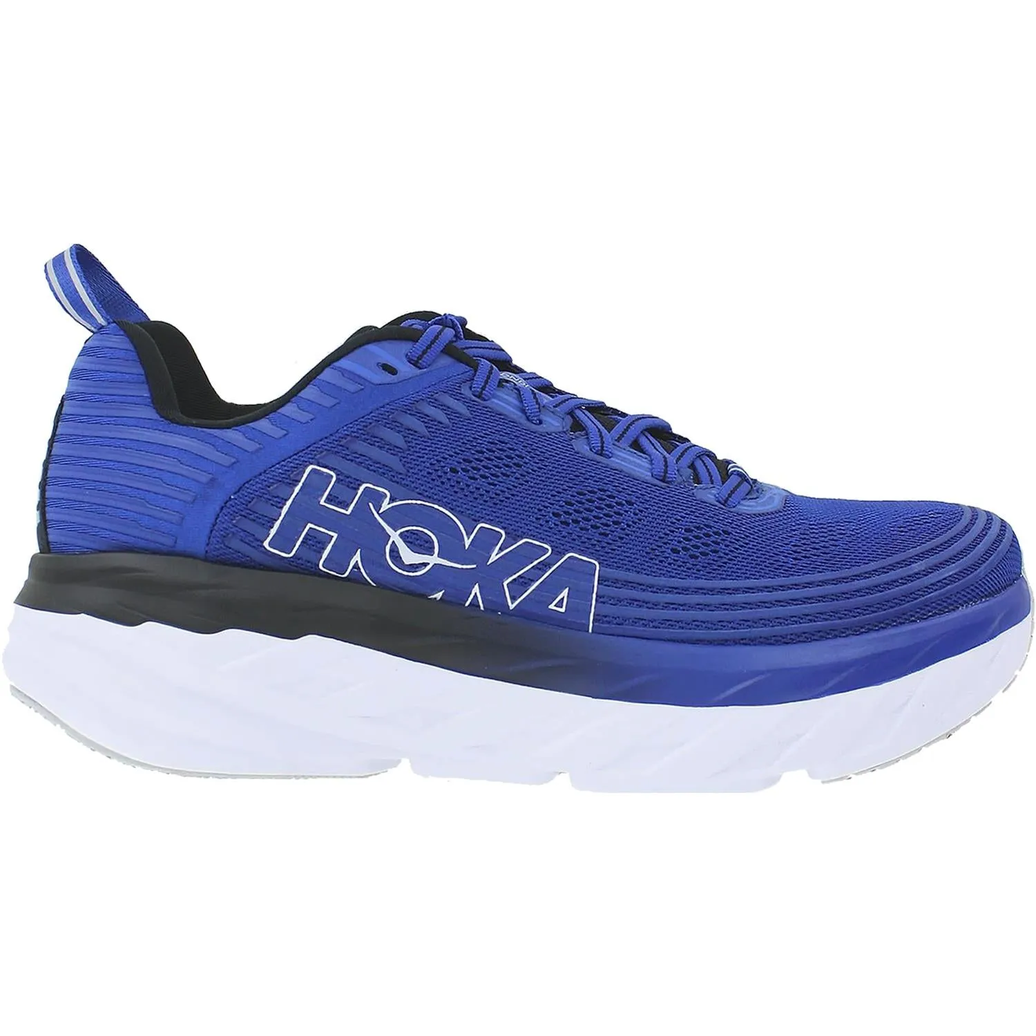 Men's Hoka One One Bondi 6 Galaxy Blue/Anthracite Mesh