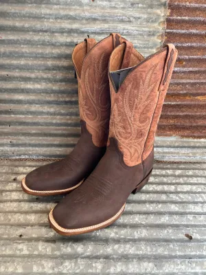 Men's Lucchese Suede Cowhide Boots