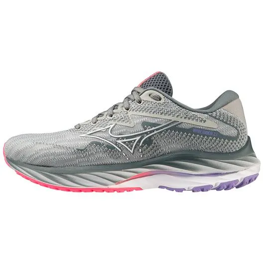 Mizuno | Wave Rider 27 | Women's | Pearl Blue/White