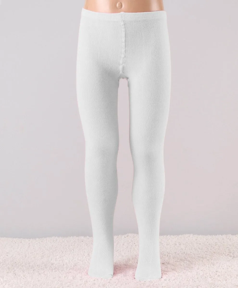 Mustang Combo Of 2 Cotton Blend Stockings: White & Grey