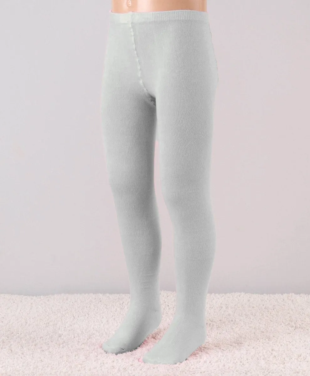 Mustang Combo Of 2 Cotton Blend Stockings: White & Grey